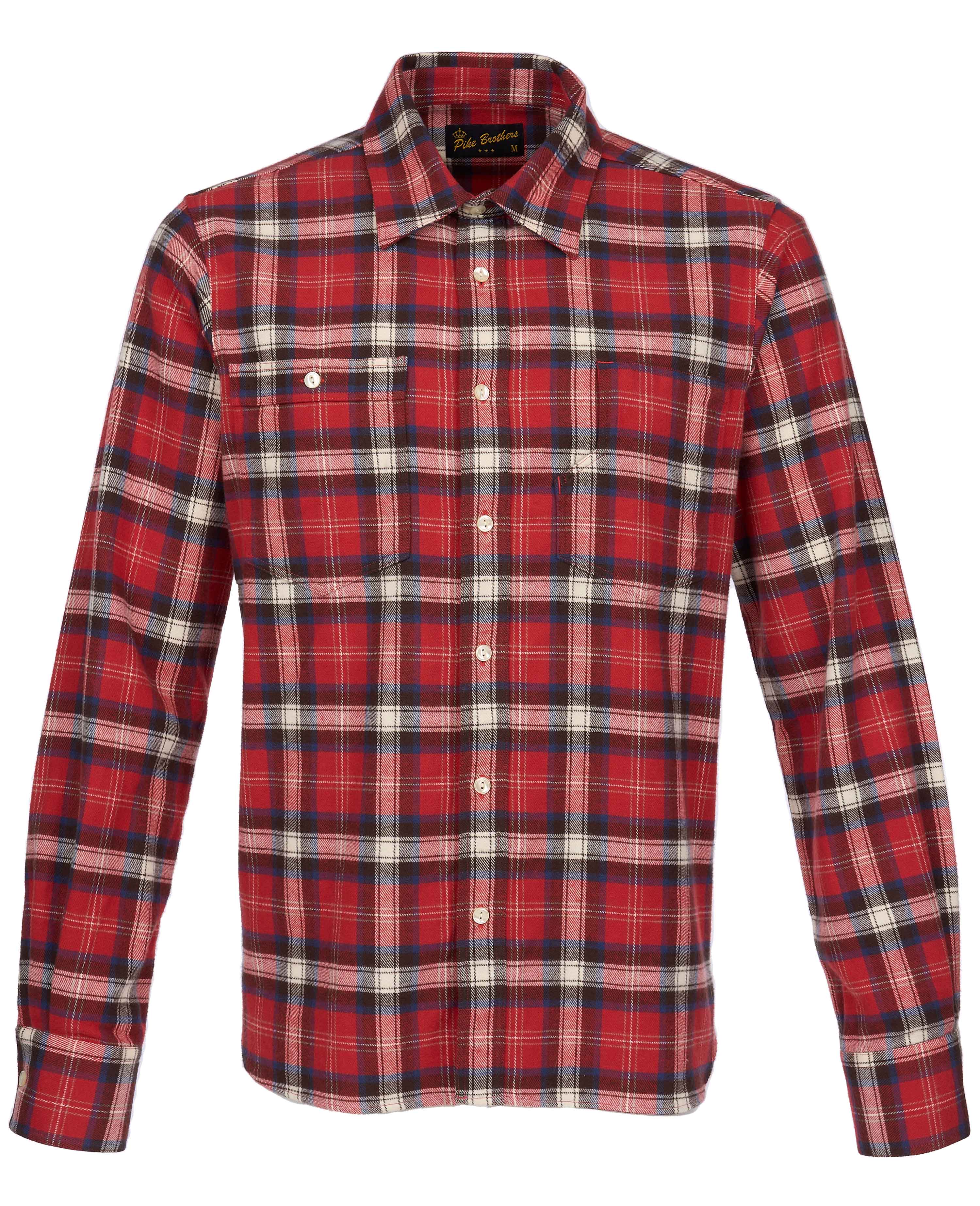 1937 Roamer Shirt red flannel