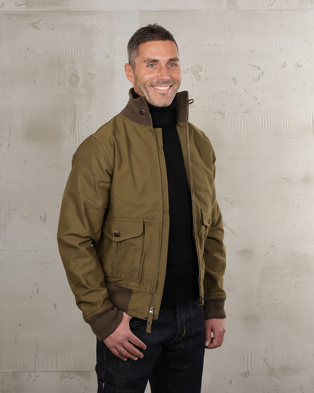 1938 USN 37J1 Jacket Cadet green