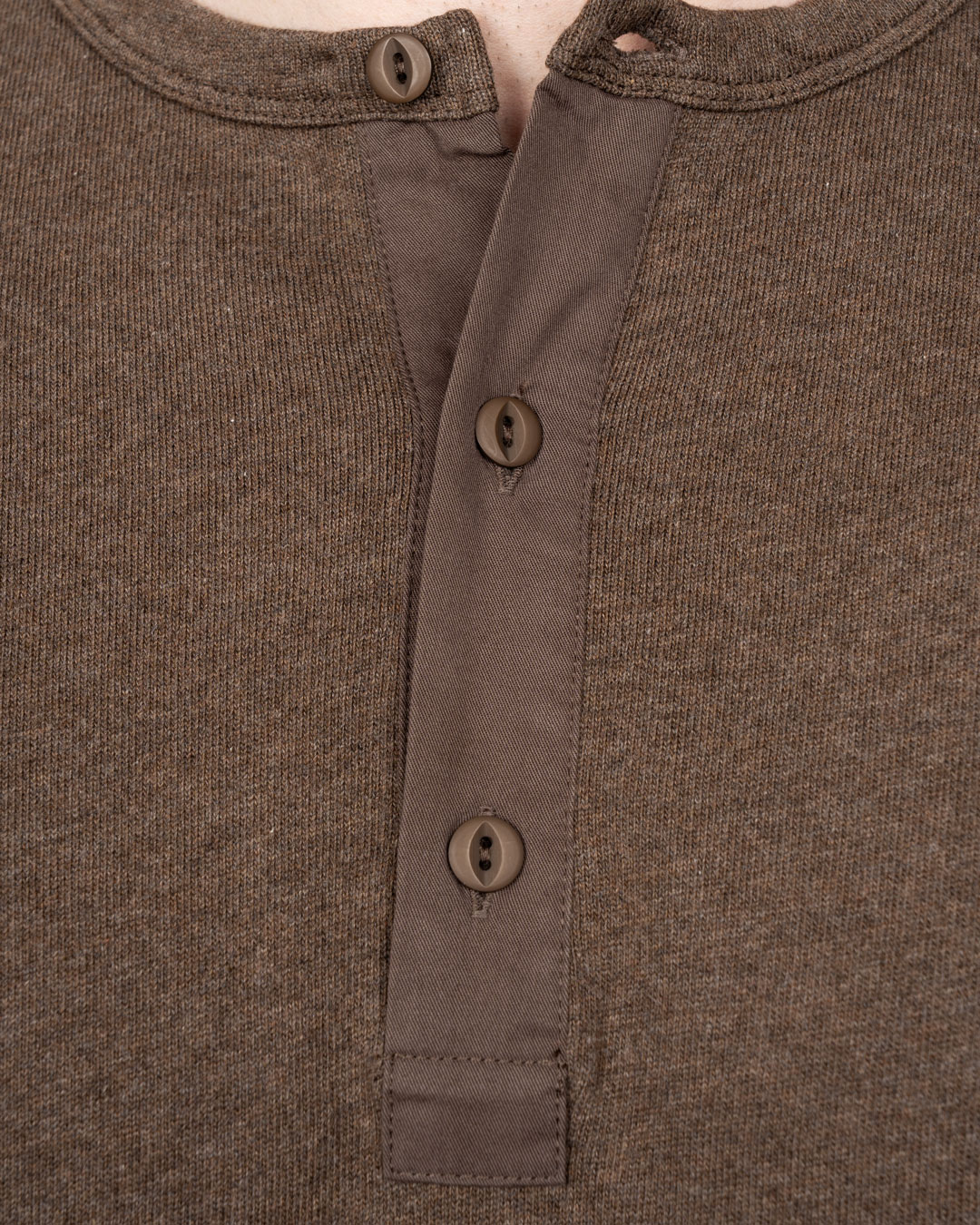 1954 Utility Shirt Long Sleeve Brown Melange 1954 Utility Shirt Long Sleeve Brown Melange