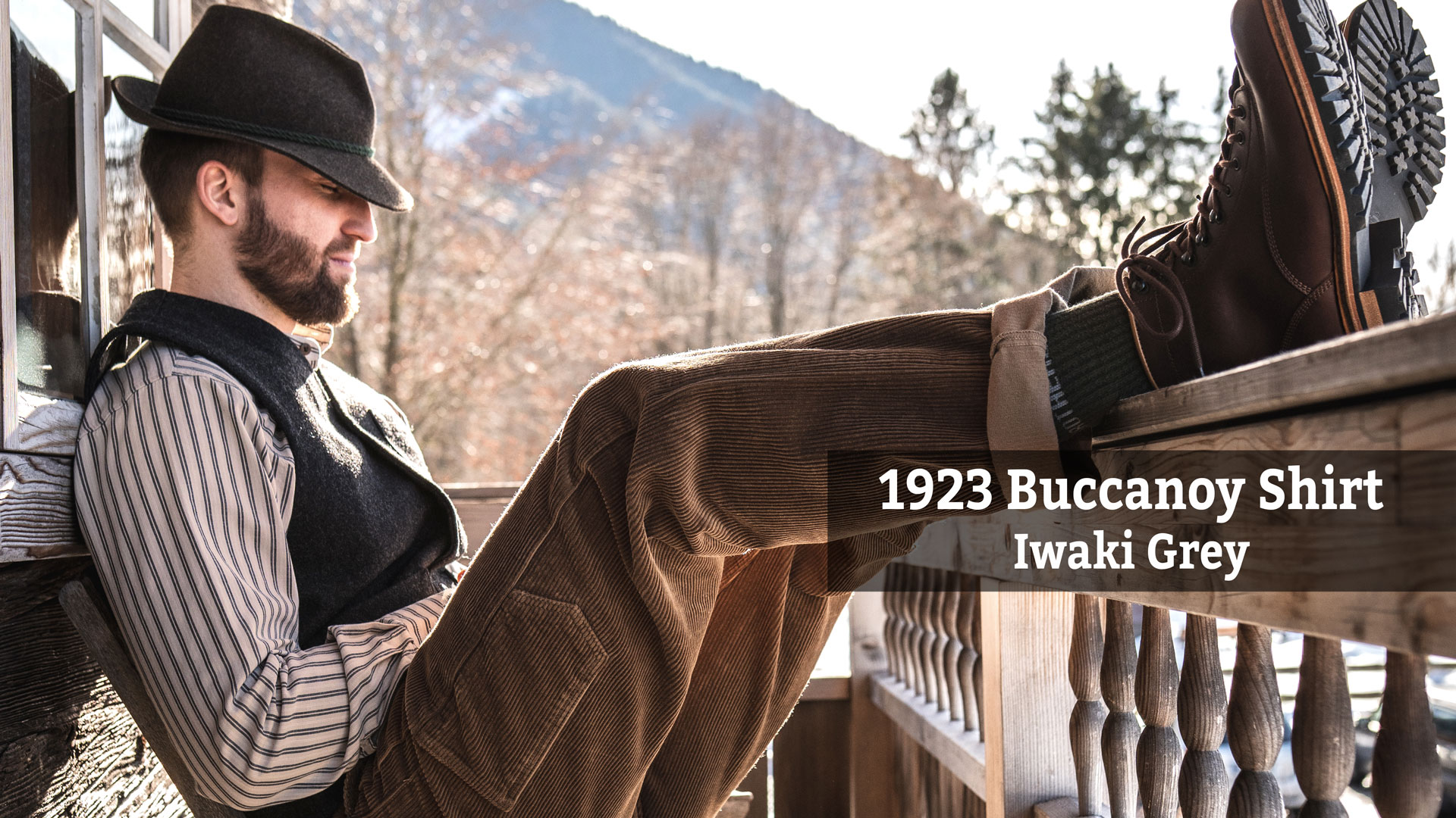 Buccanoy Shirt Iwaki Grey