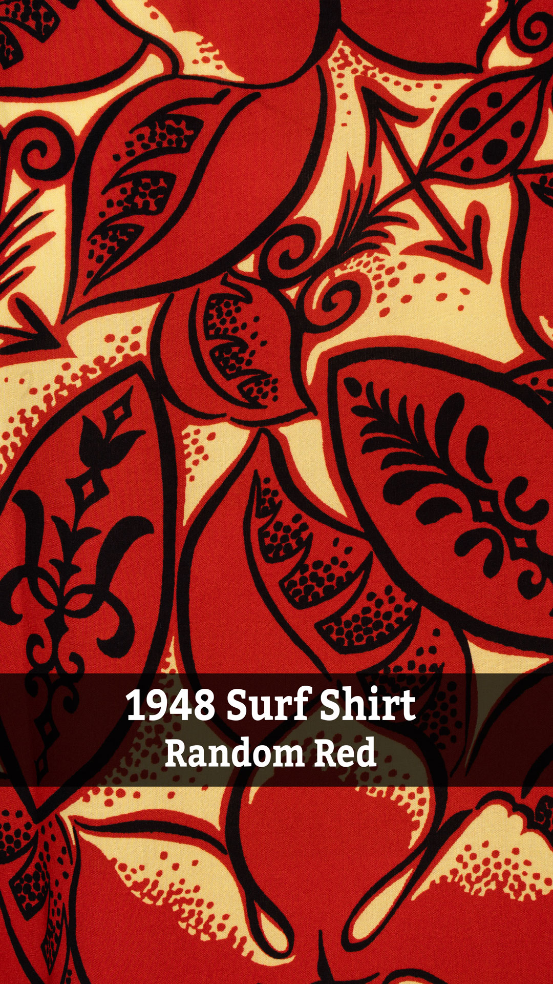 1948 Surf Shirt Random Red