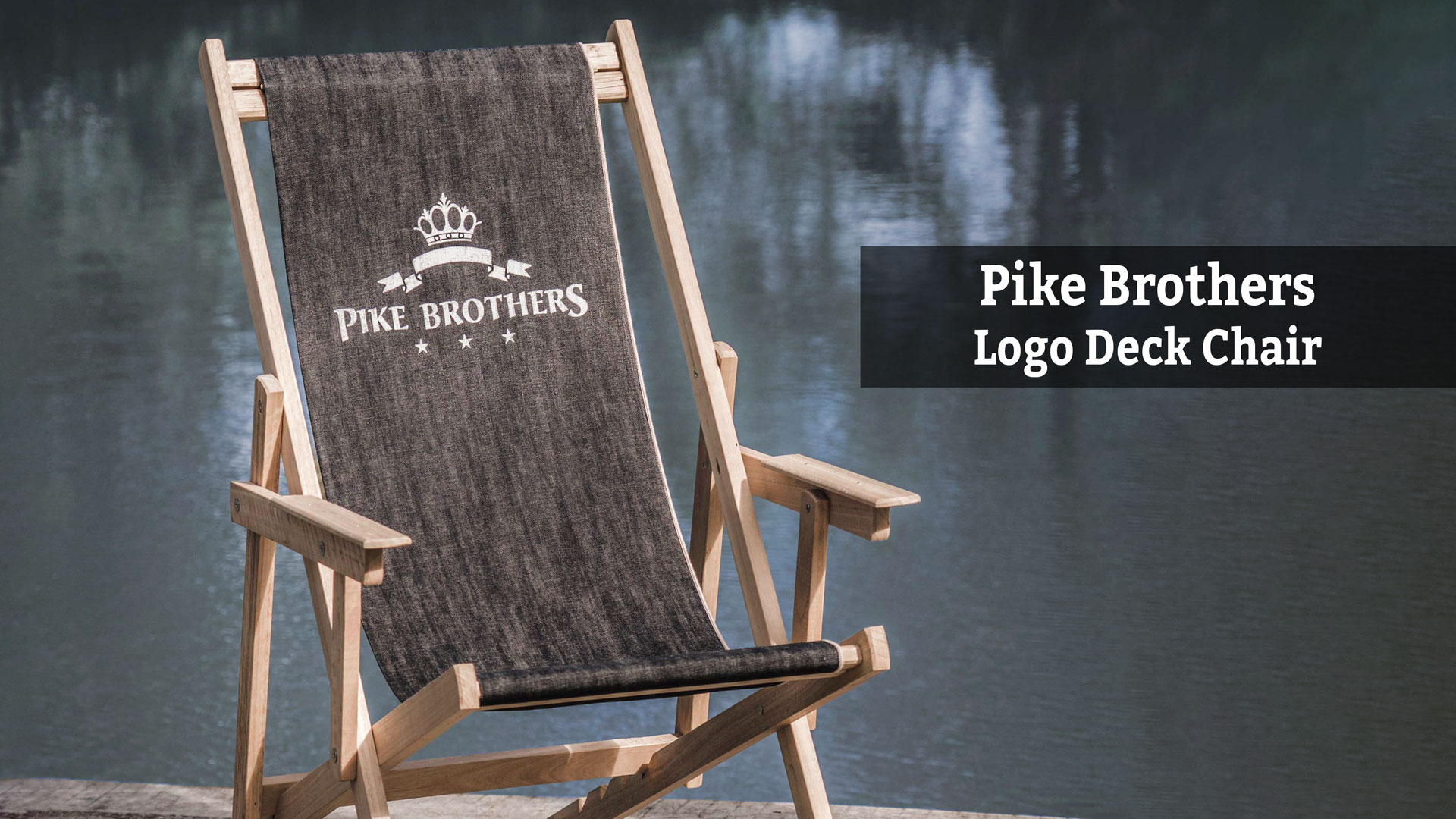 Pike Brothers Logo Deck Chair