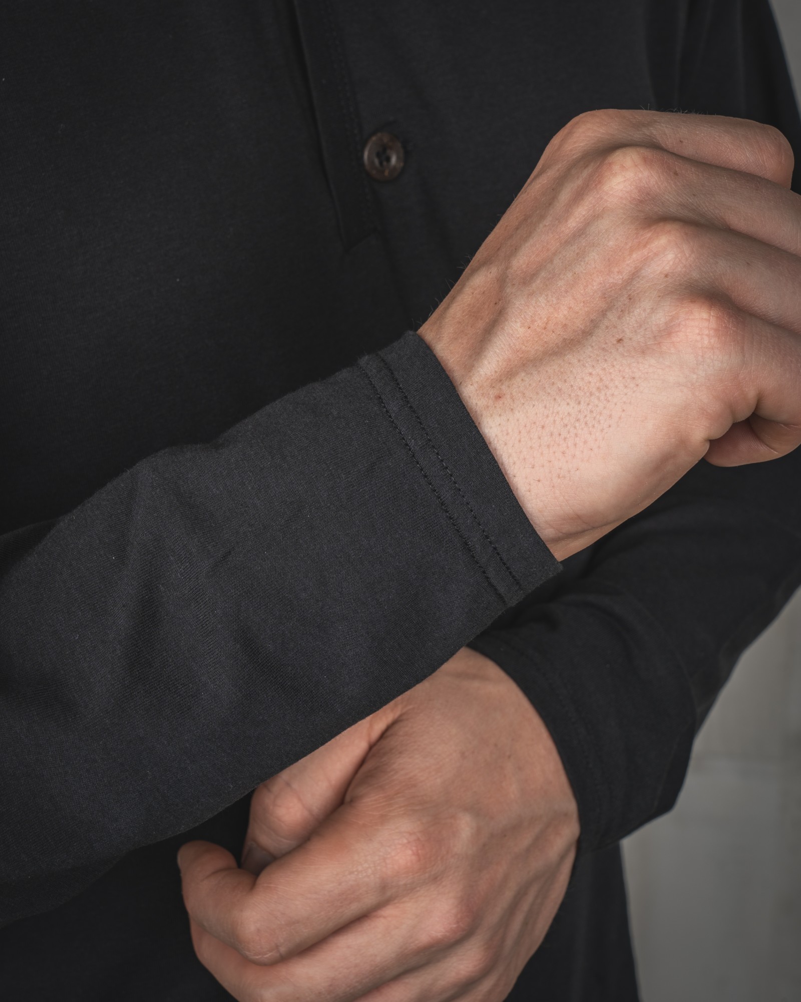 1963 Roadie Shirt long sleeve Texas Black