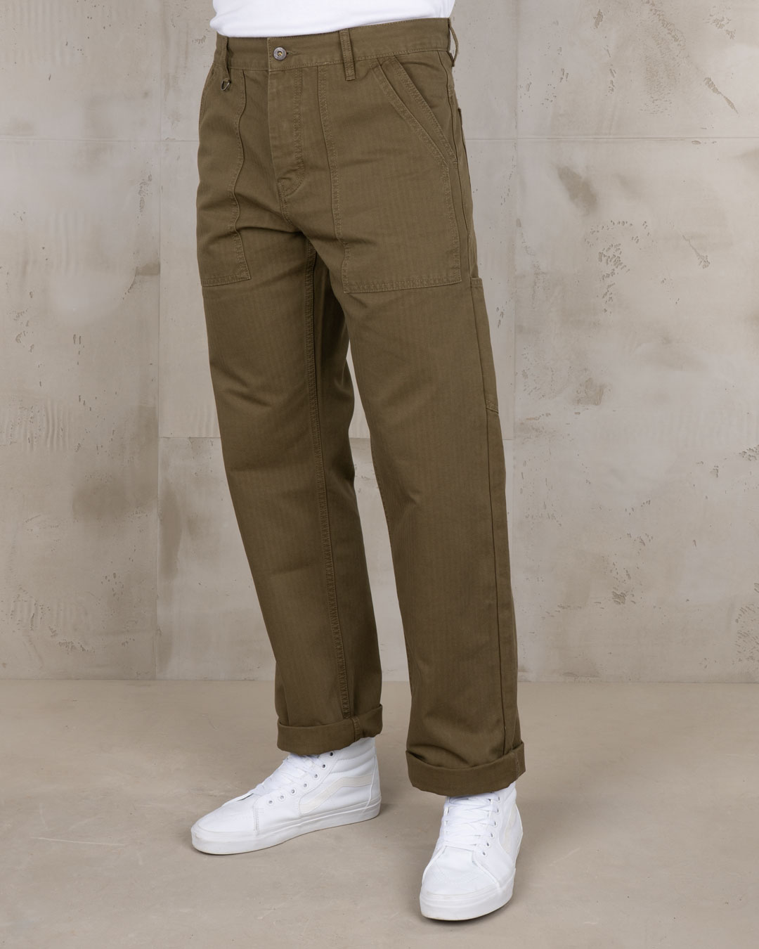 1967 Utility Trousers HBT Olive