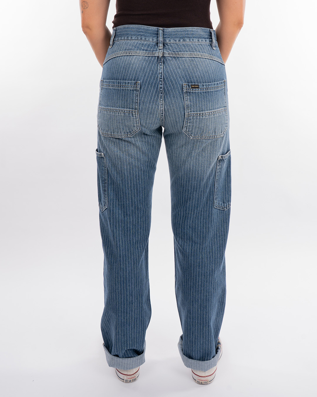 1967 Utility Trousers Blue Wabash Rinsed