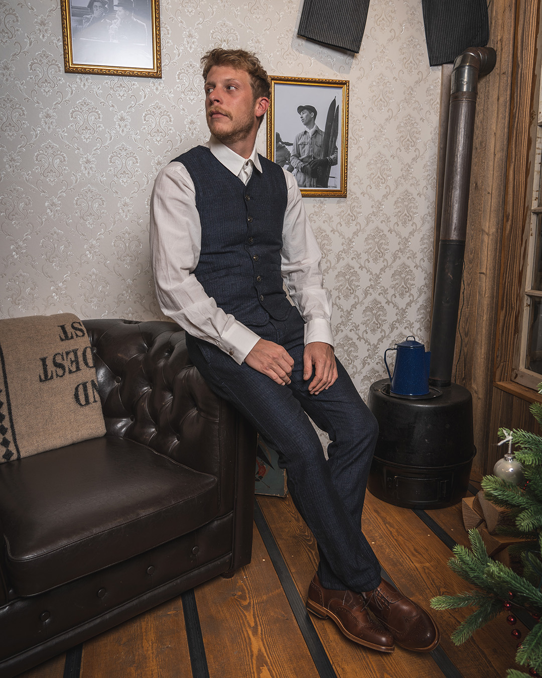 1947 Harvester Trousers Owen Blue