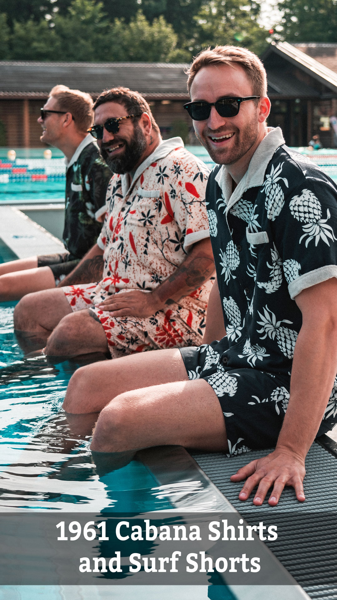 1961 Cabana Shirts and Surf Shorts