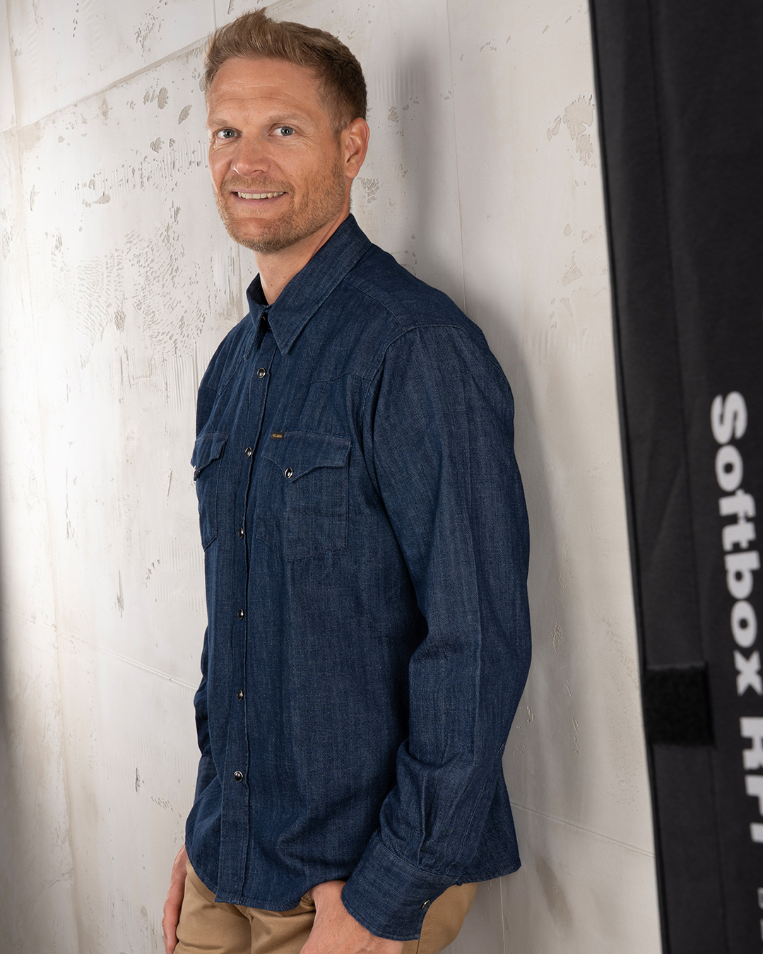 1952 Rider Shirt 8oz indigo