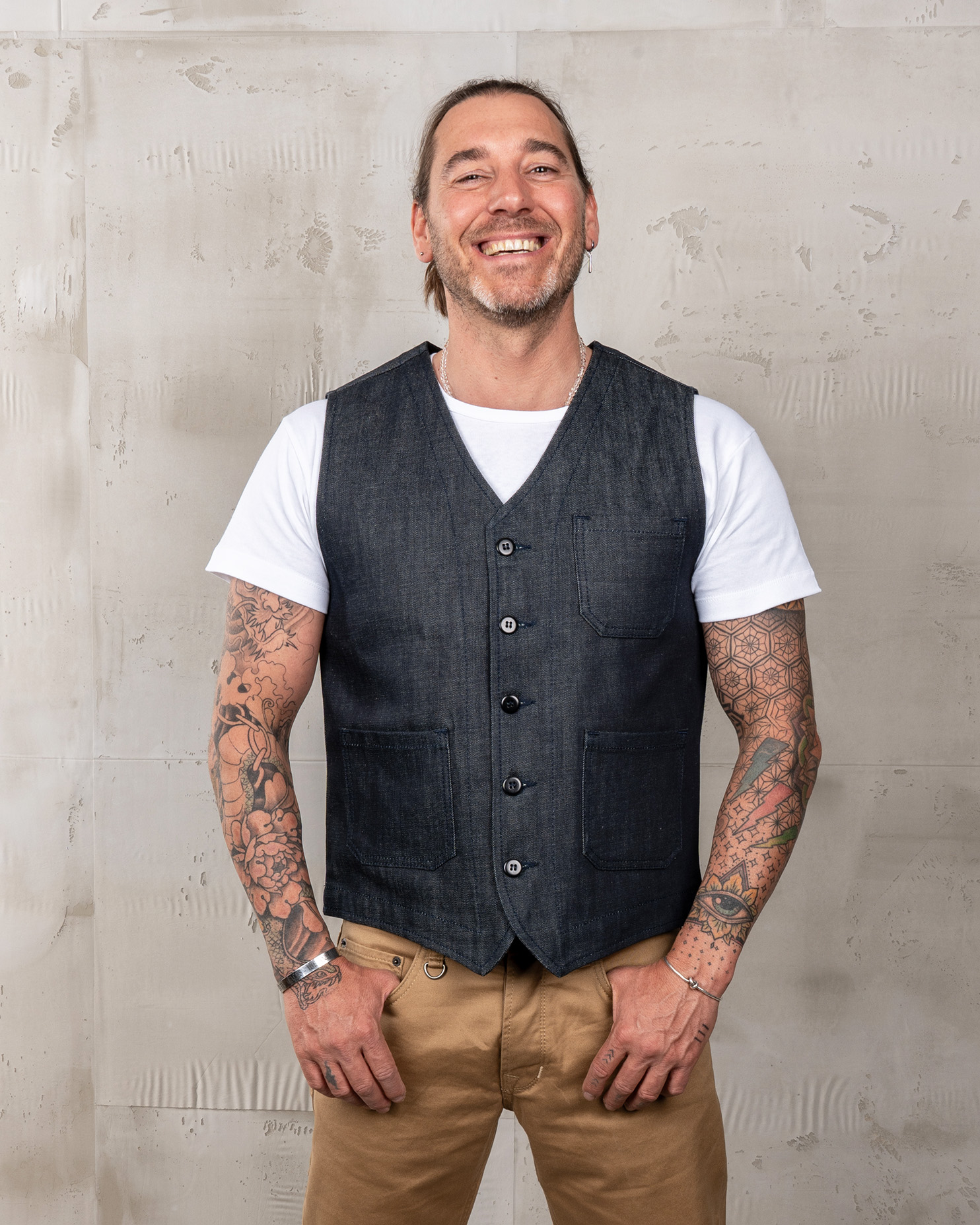 1937 Roamer Vest 11oz metal