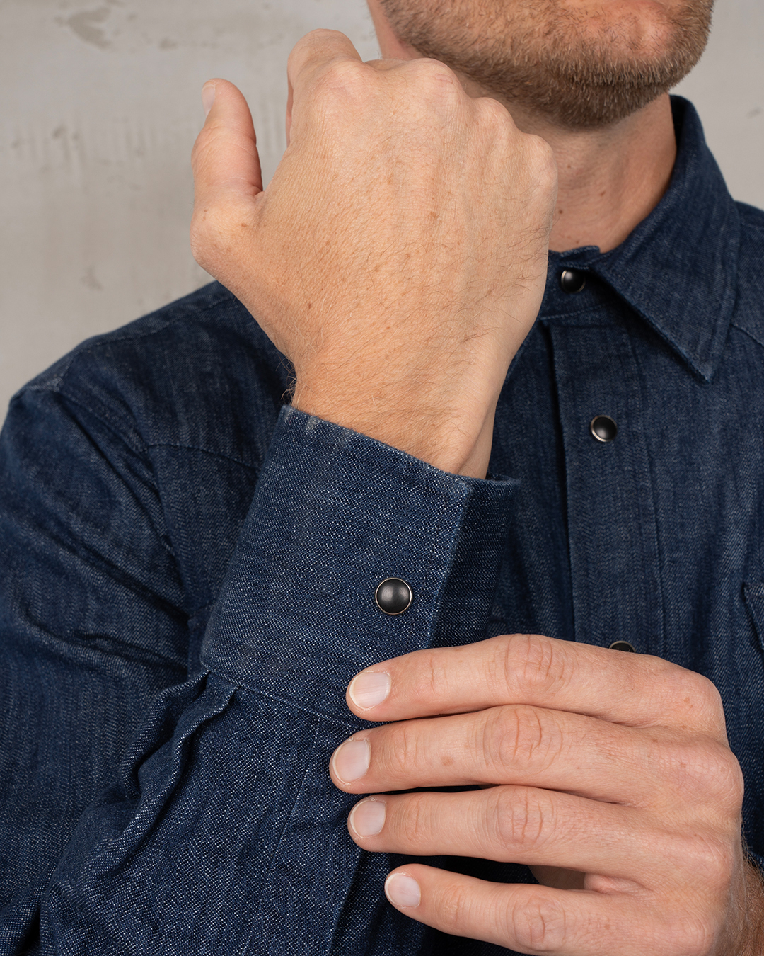 1952 Rider Shirt 8oz indigo