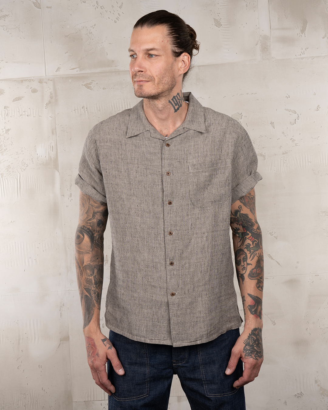 1947 Albert Shirt Sherkin grey