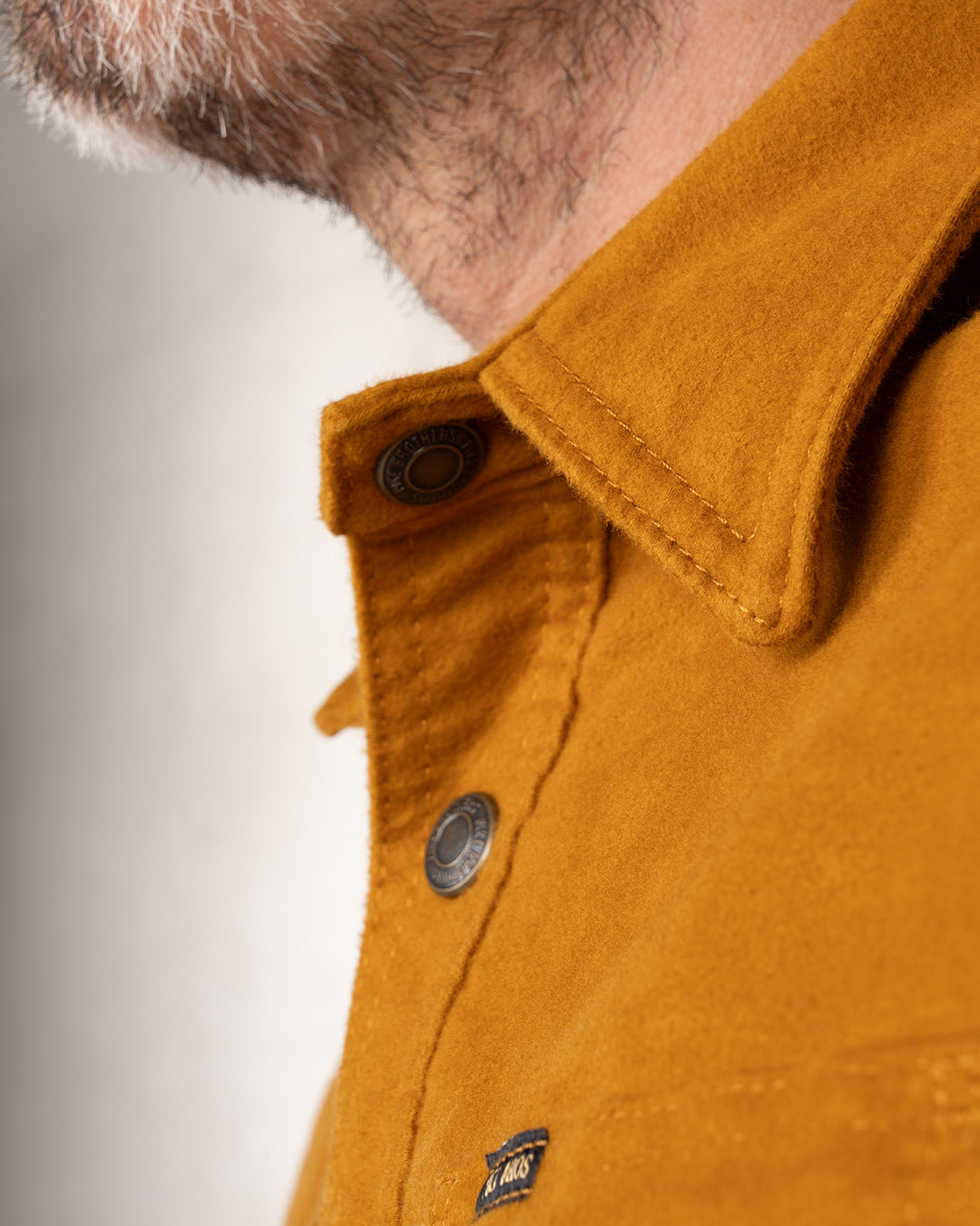 1943 CPO Shirt Moleskin Mustard