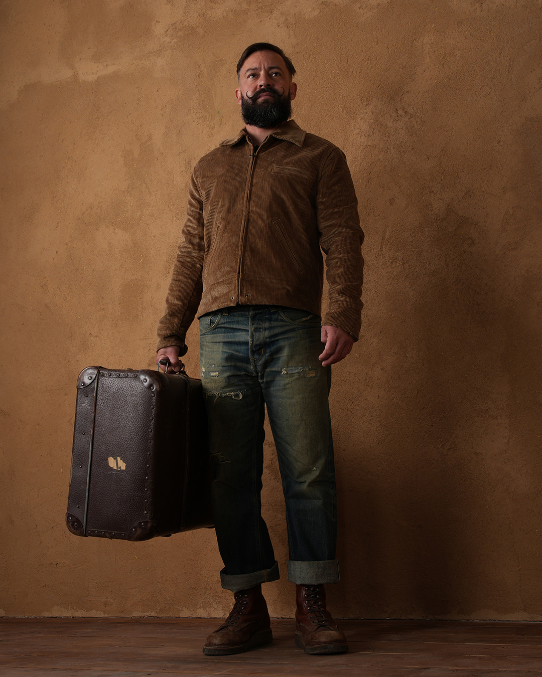 1932 Roadster Jacket Light Brass Cord