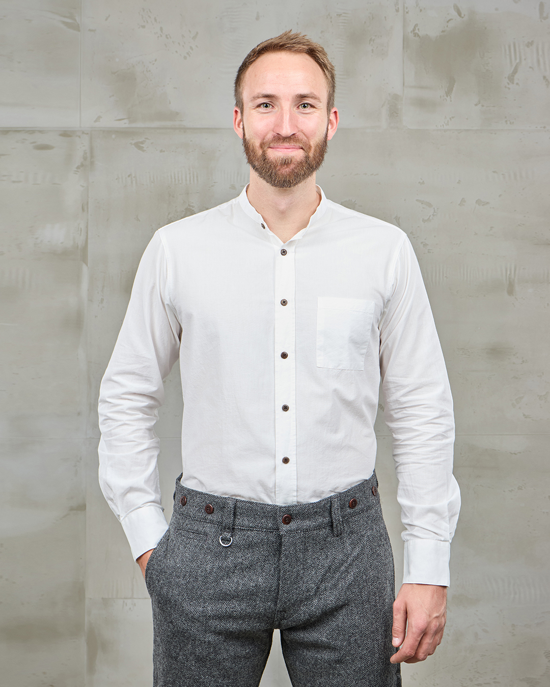 1923 Buccanoy Shirt White Chambray