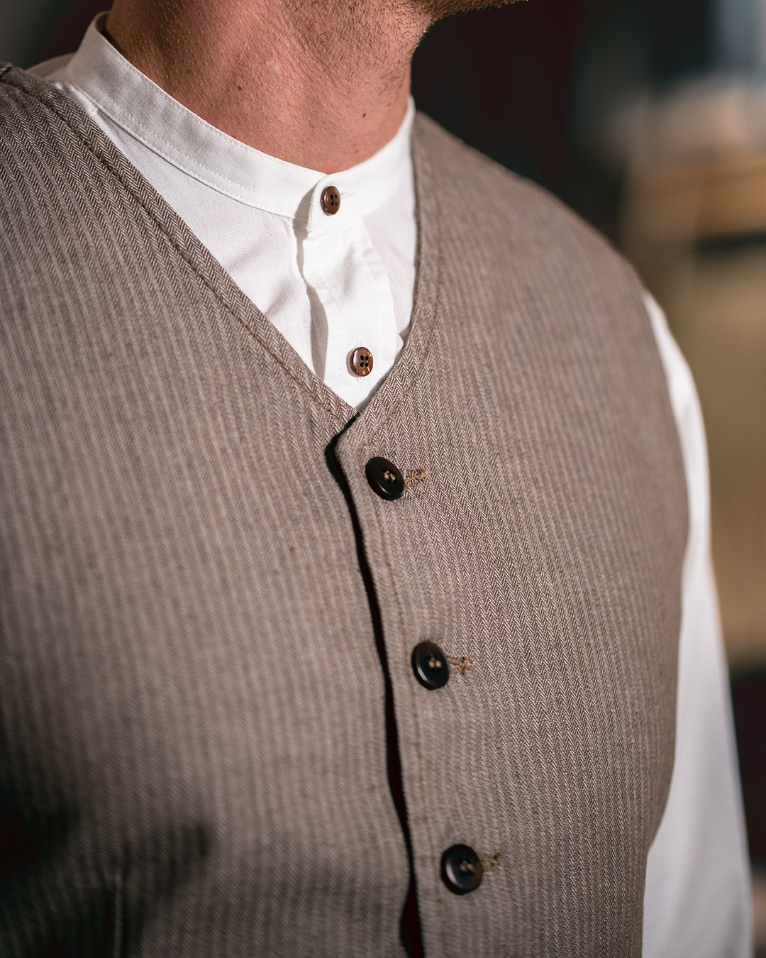 1905 Hauler Vest HBT brown