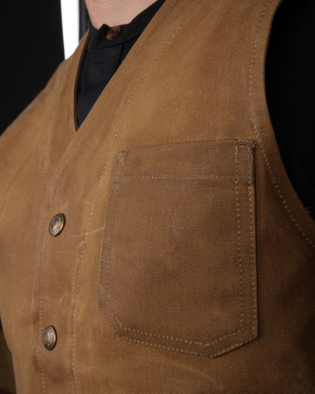 1937 Roamer Vest waxed tan