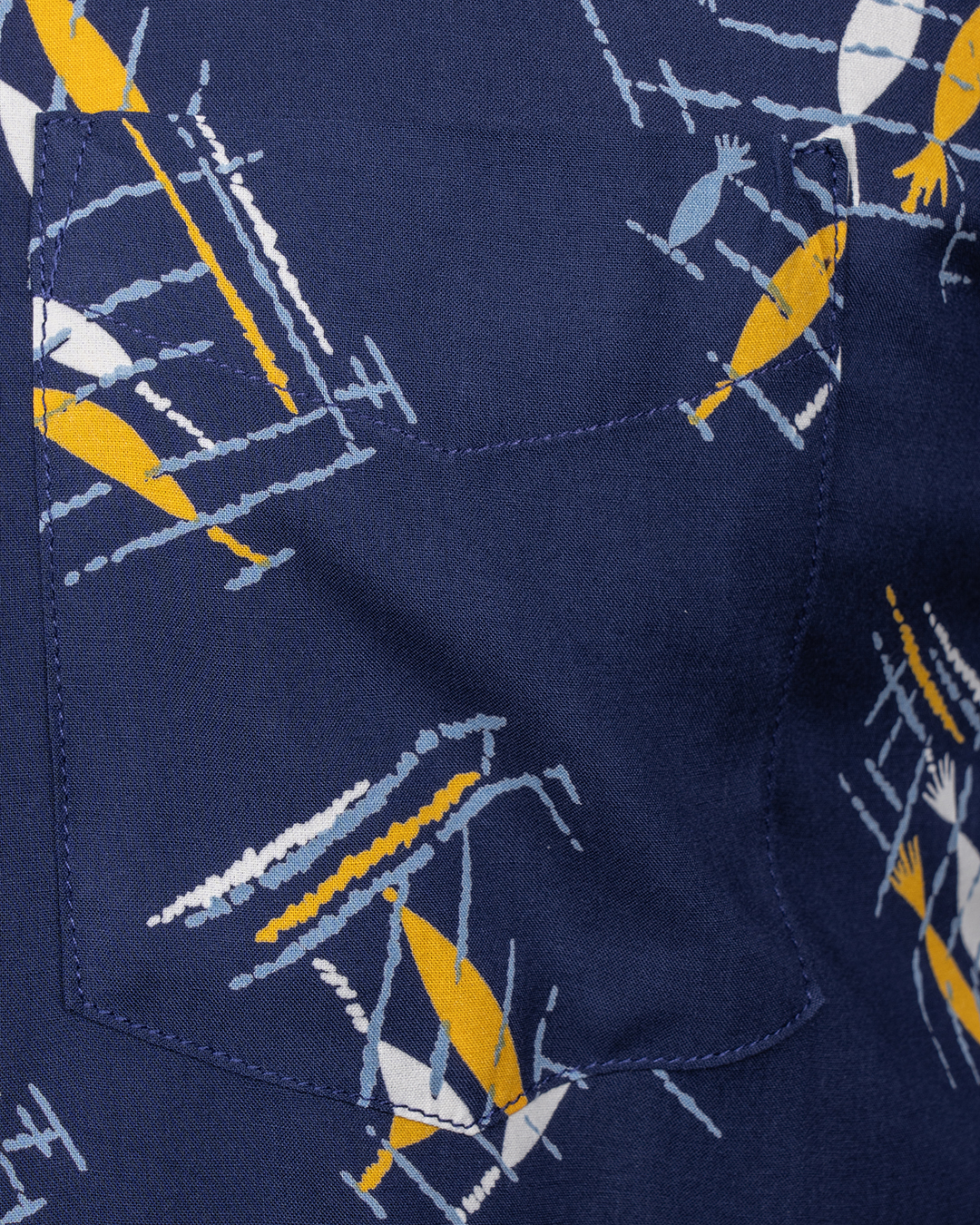 1948 Surf Shirt Kahoolawe Blue