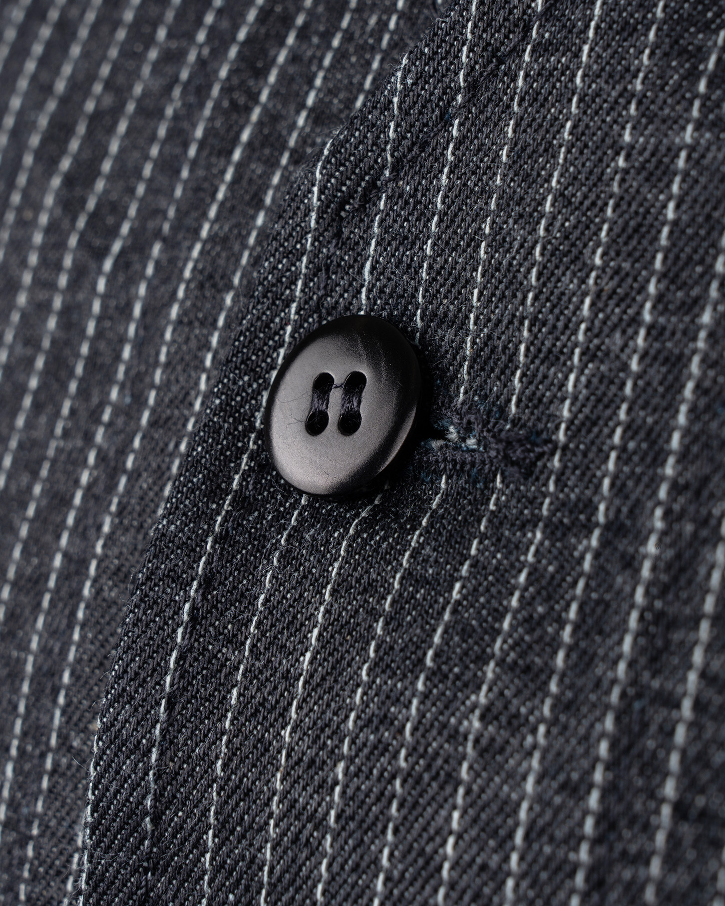 1937 Roamer Vest blue wabash