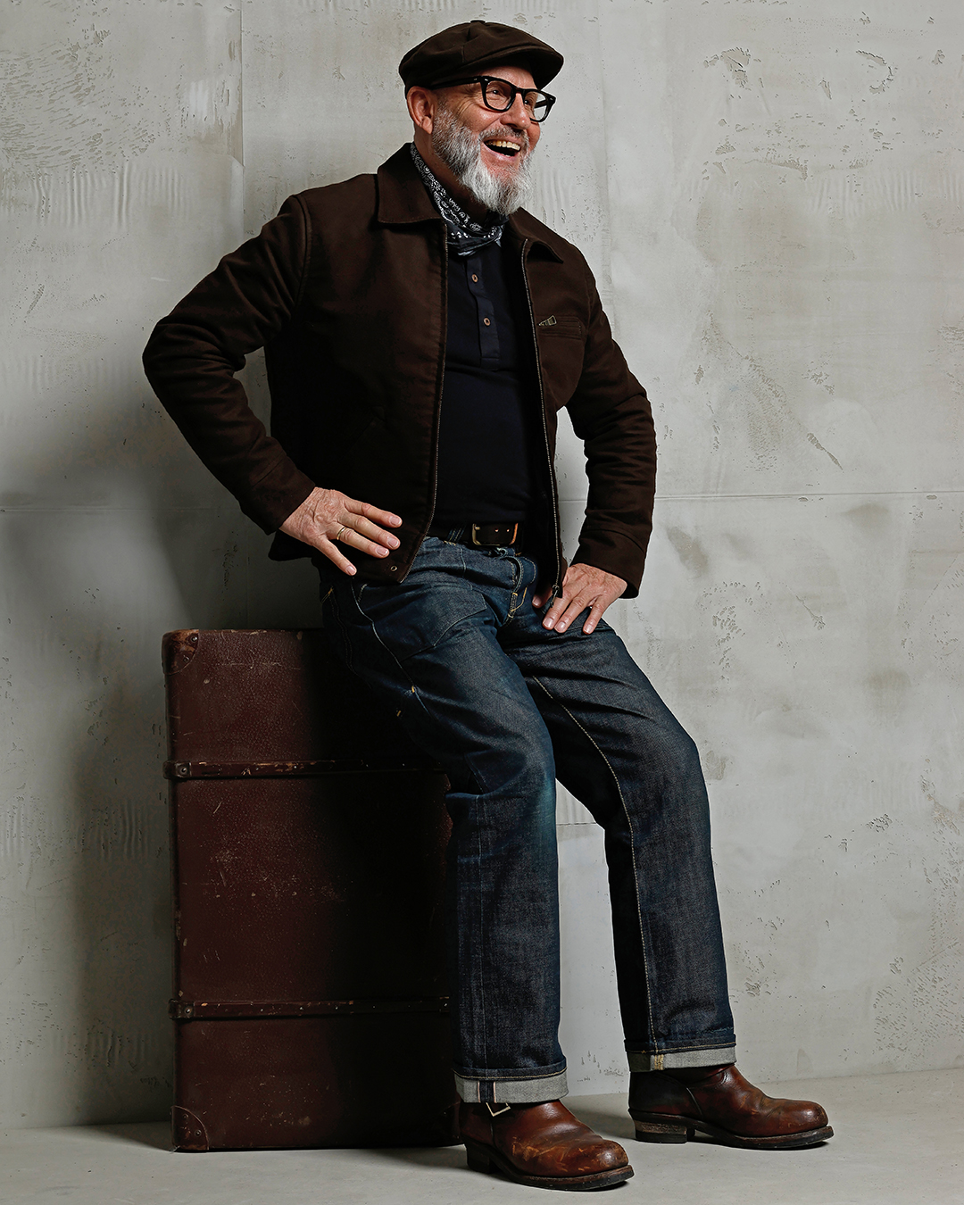 1932 Roadster Jacket Moleskin Soil Brown