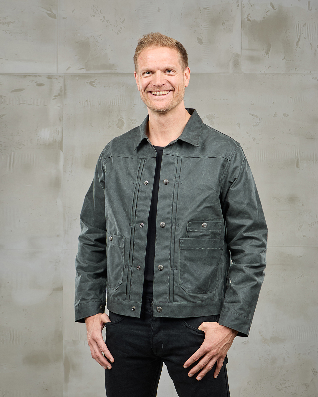 1908 Miner Jacket Waxed Olive