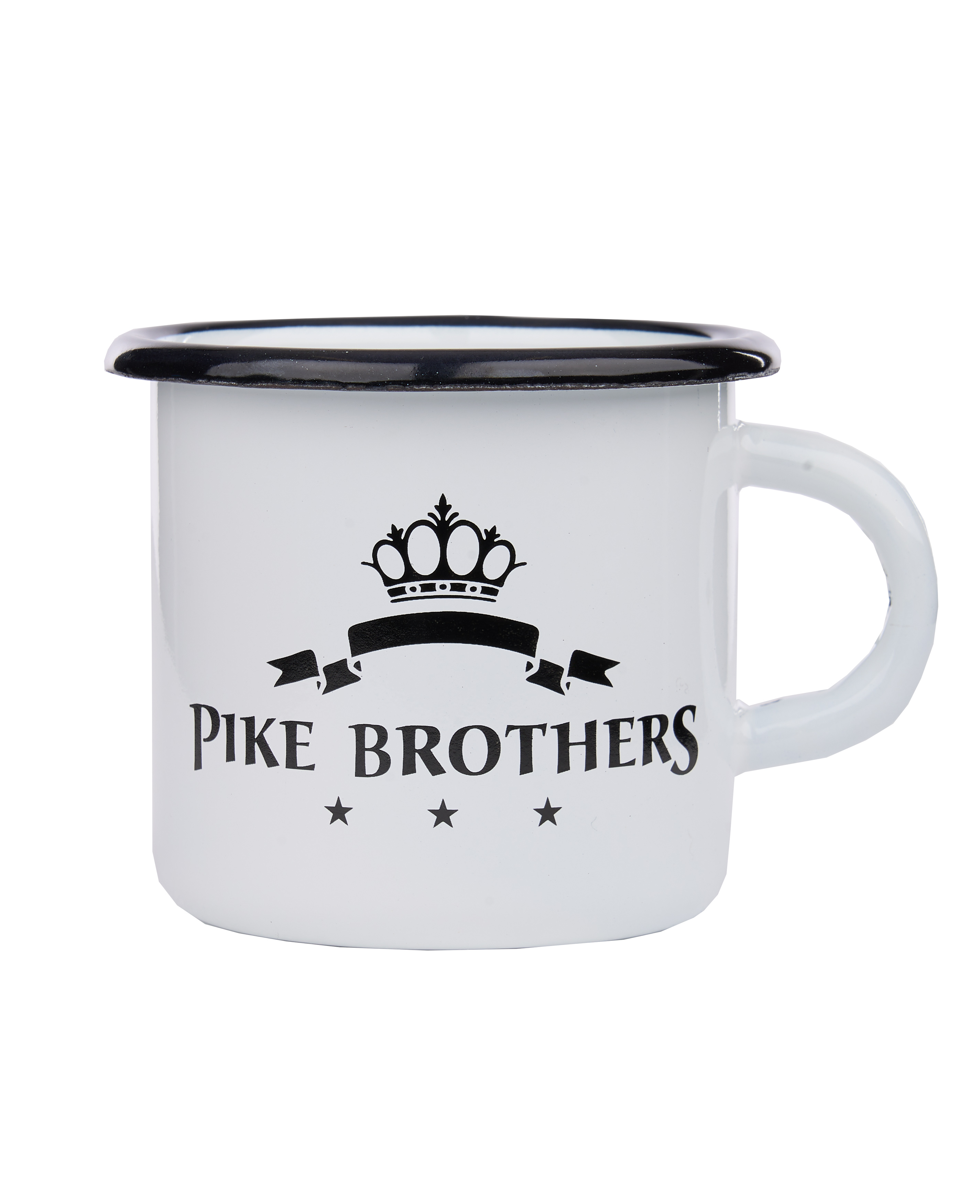 1951 Pike Brothers Enamel Mug white