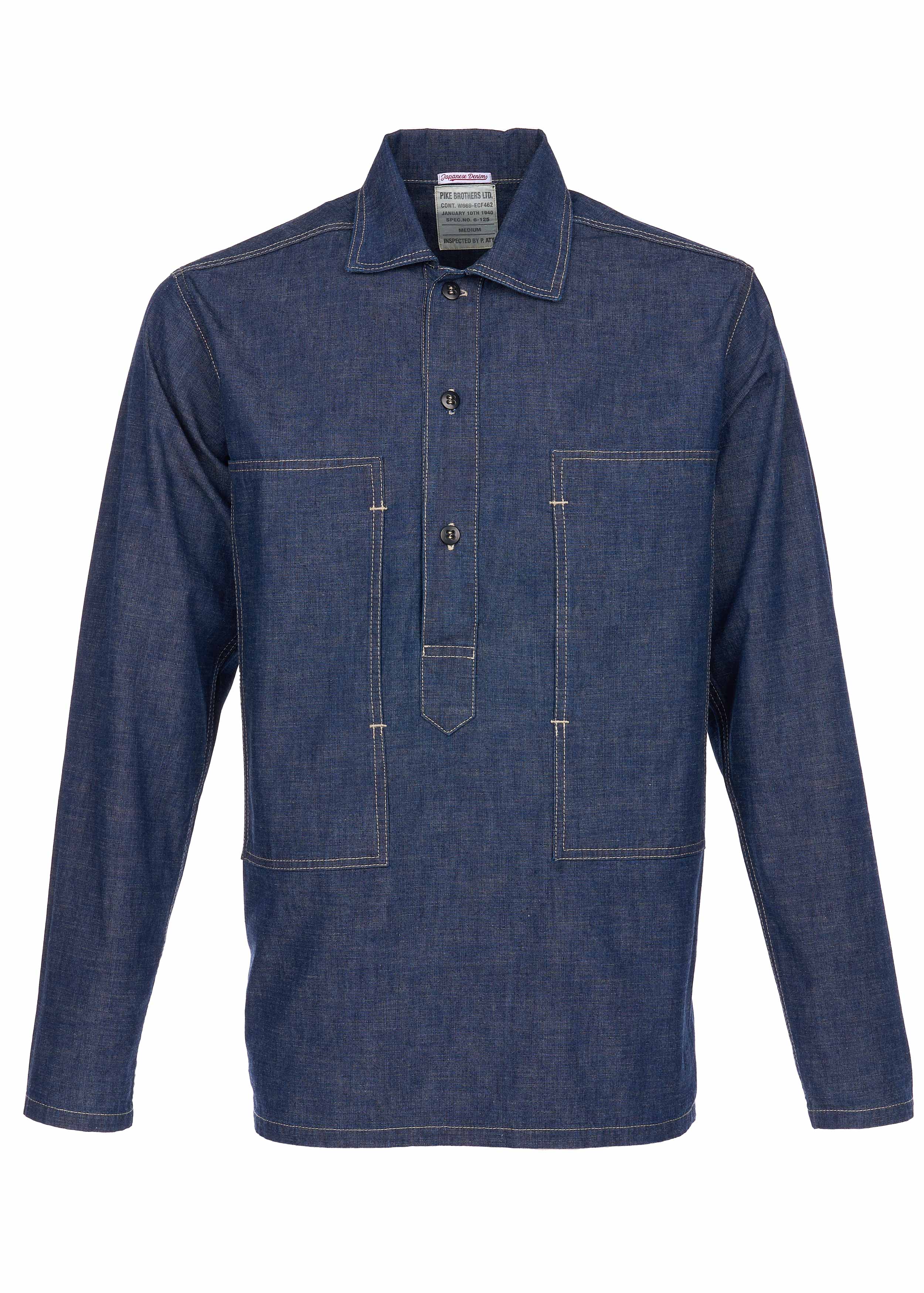 1940 Army Denim Shirt indigo