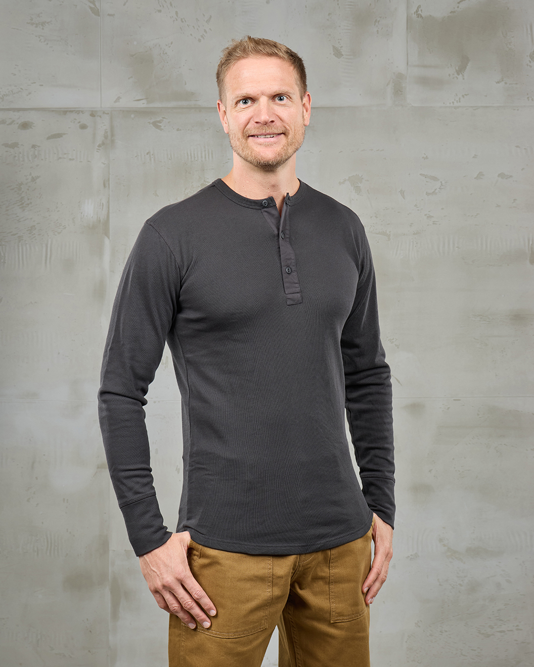 1954 Utility Shirt Long Sleeve Faded Black