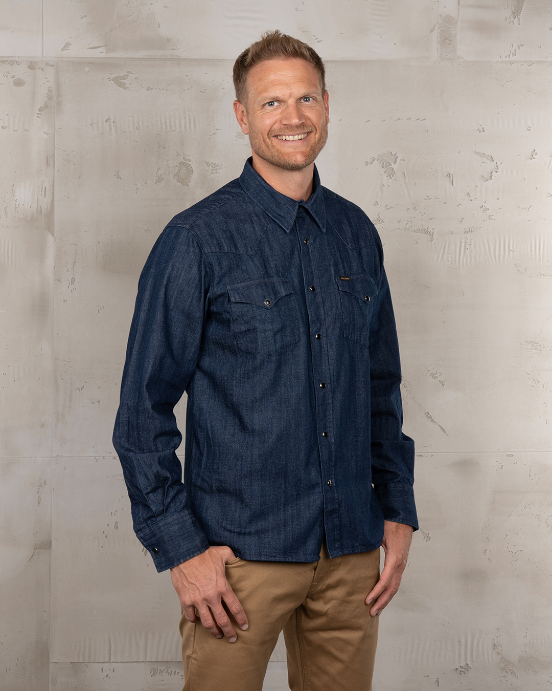 1952 Rider Shirt 8oz indigo