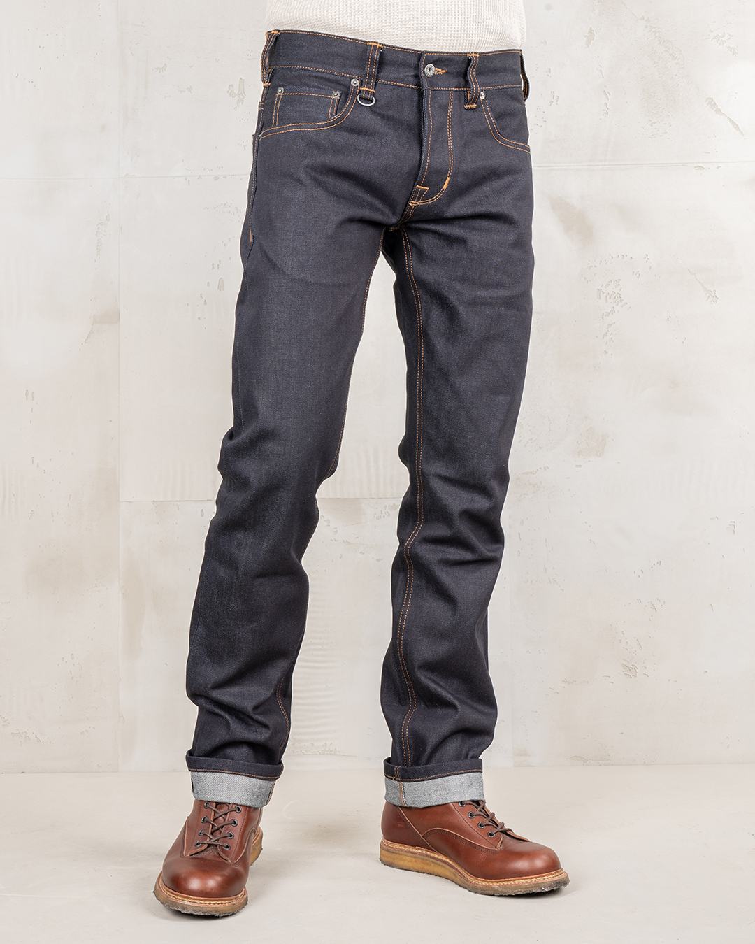1958 Roamer Pant 16oz Indigo Tobacco
