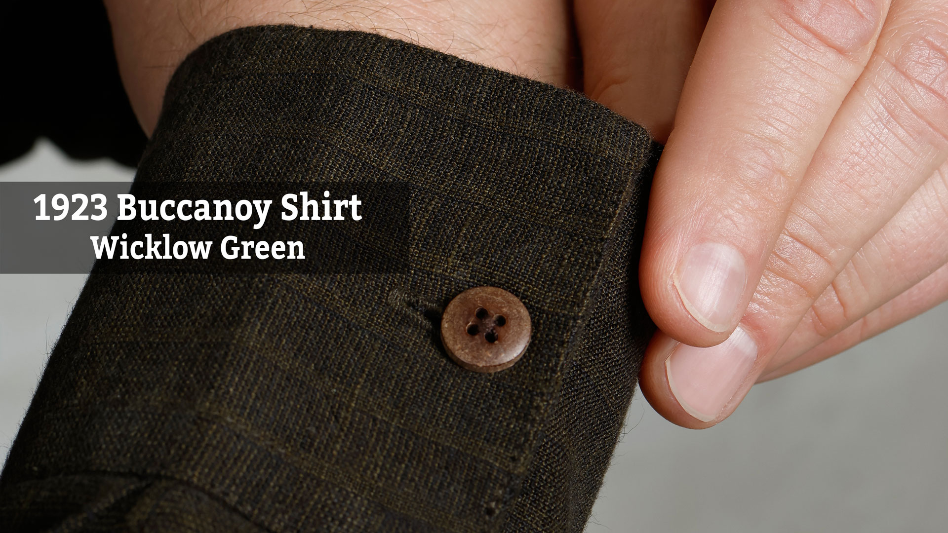 1923 Buccanoy Shirt Wicklow Green