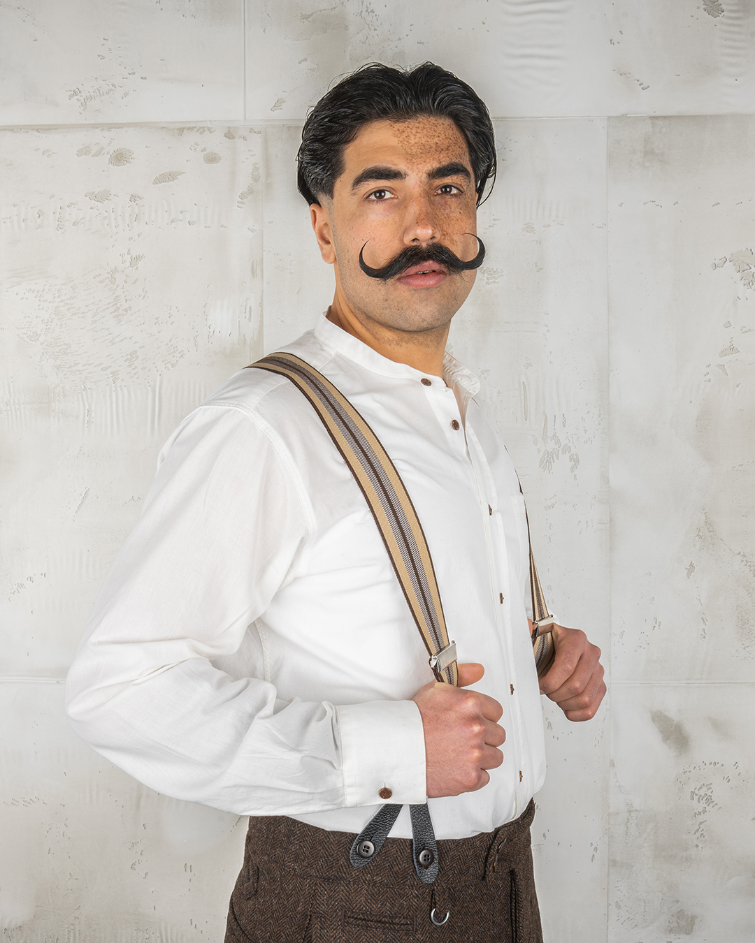 1937 Heavy Duty Braces brown 1937 Heavy Duty Braces brown