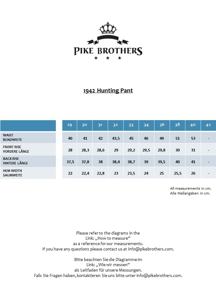 1942 Hunting Pant blue wabash 1942 Hunting Pant blue wabash