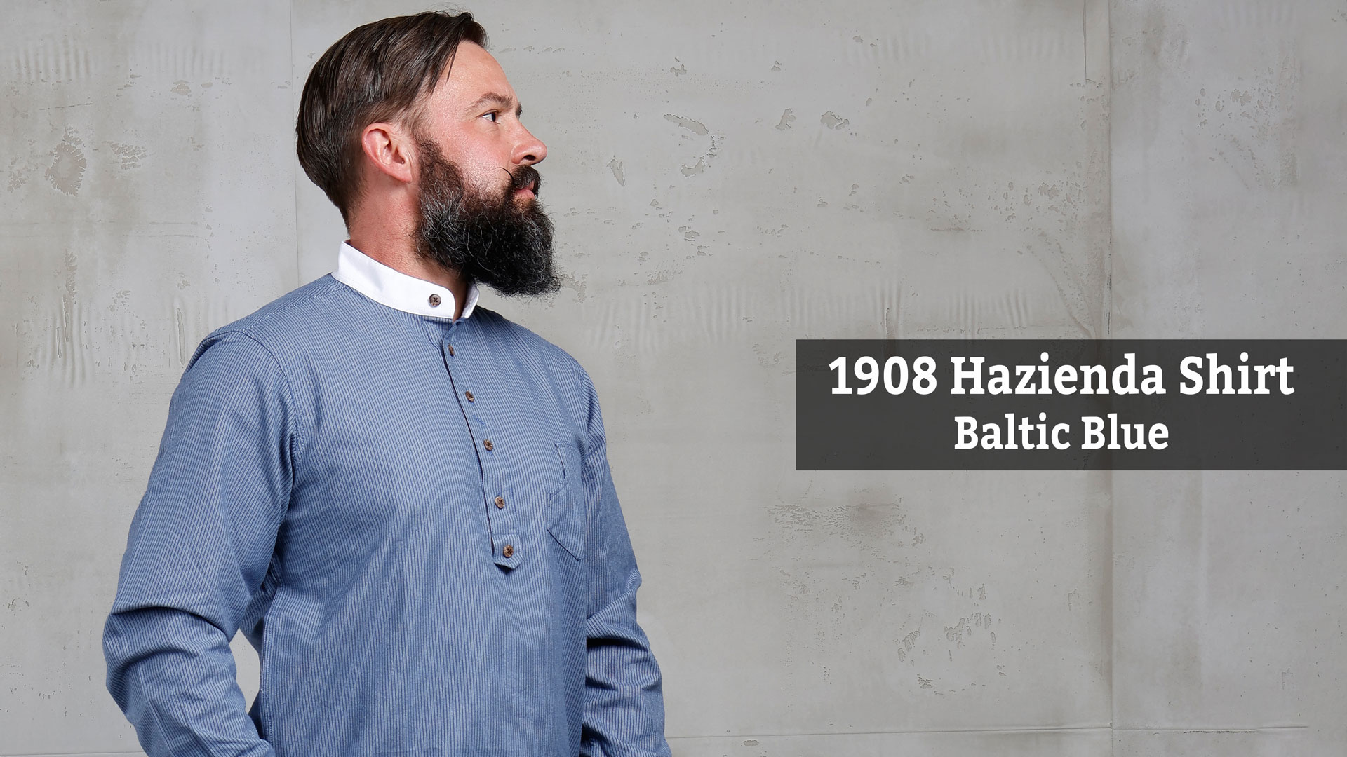 1908 Hazienda Shirt Baltic Blue