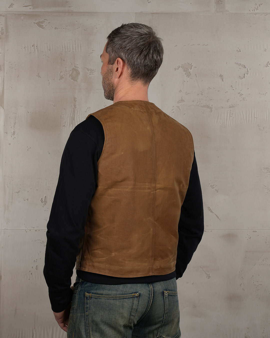 1937 Roamer Vest waxed tan