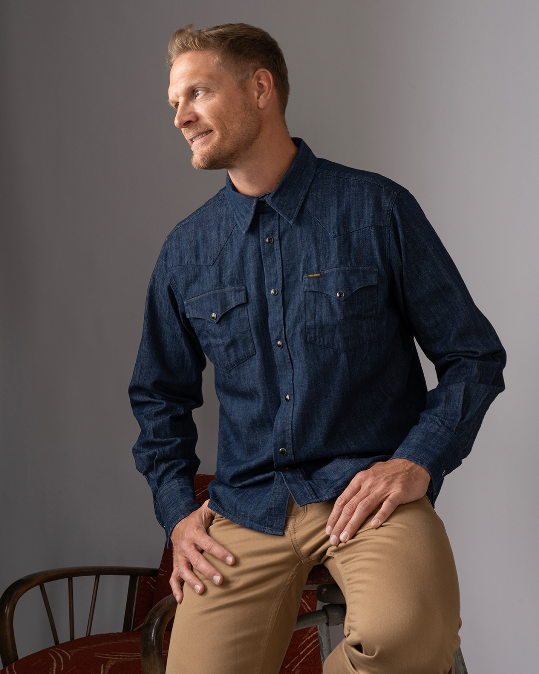 1952 Rider Shirt 8oz indigo