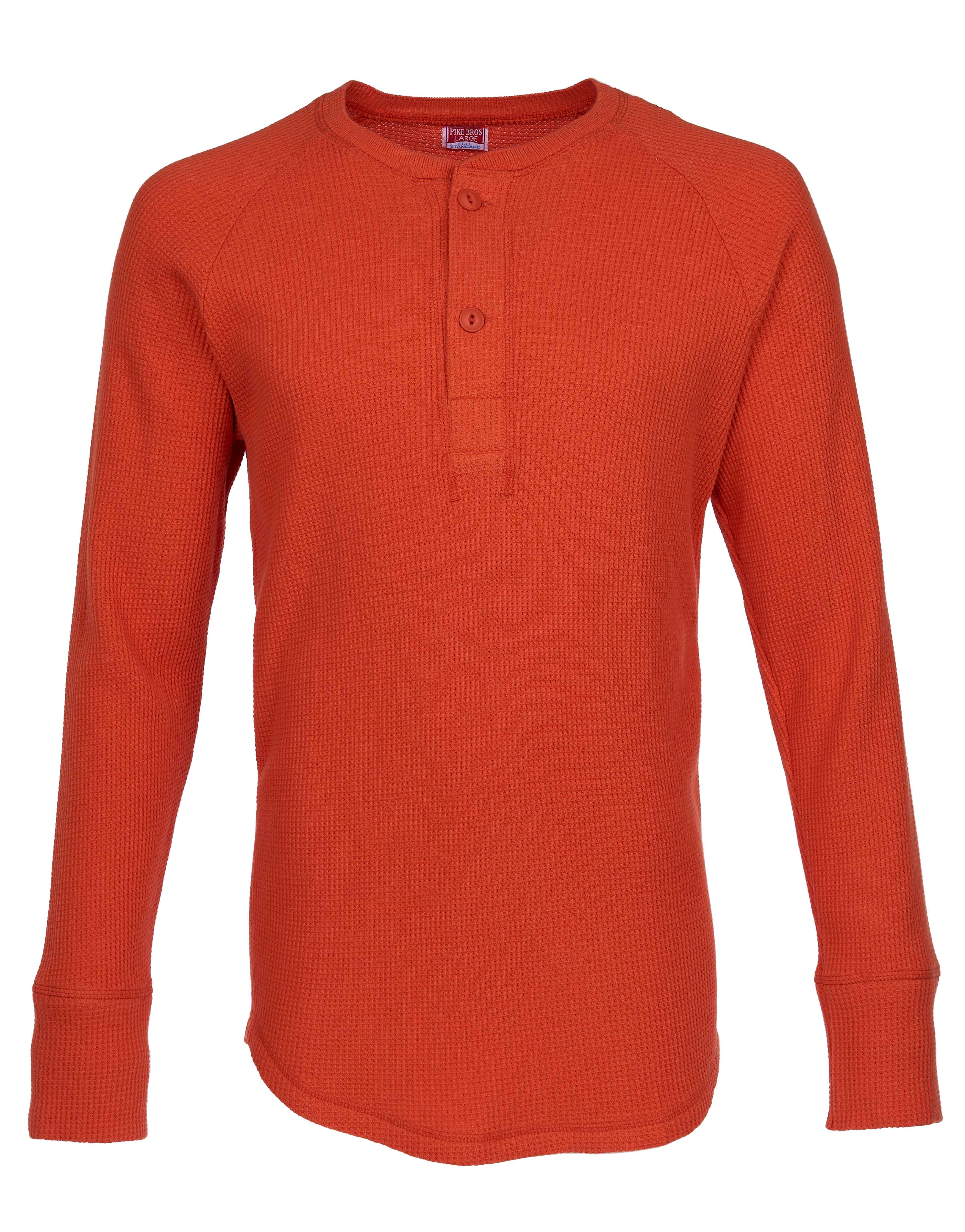 1936 Waffle Shirt Seaside orange O&E 1936 Waffle Shirt Seaside orange O&E