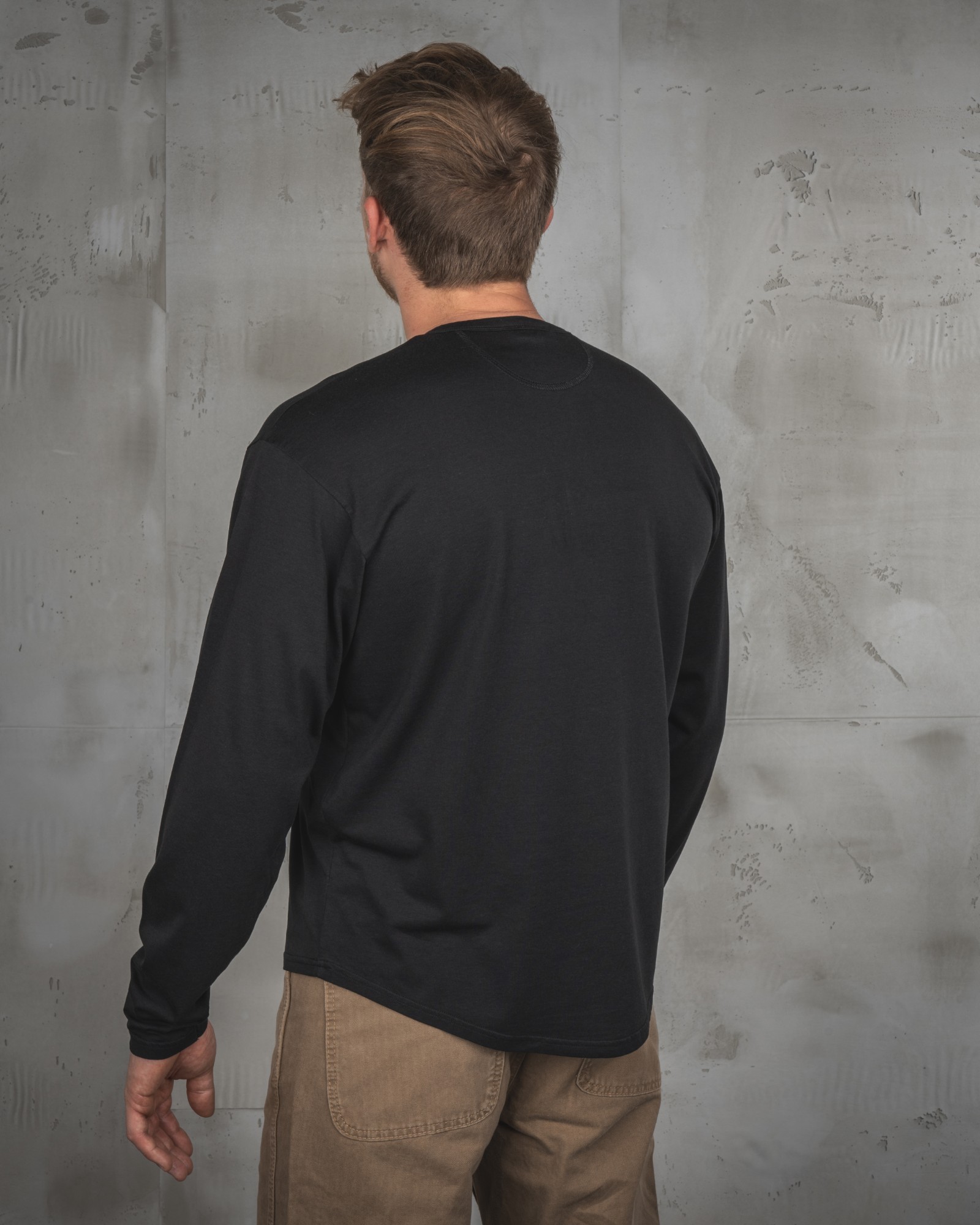 1963 Roadie Shirt long sleeve Texas Black