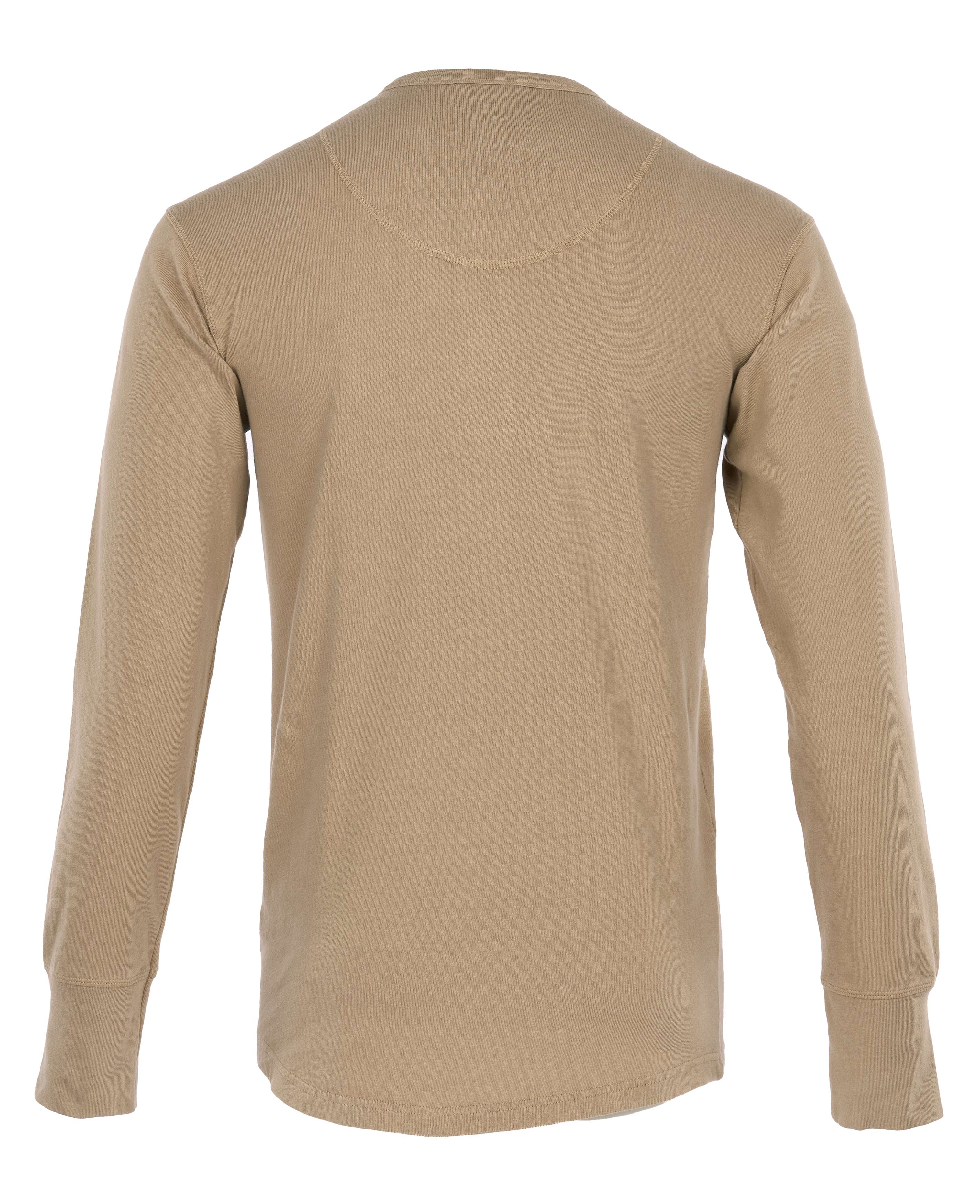 1927 Henley Shirt long sleeve Mojave beige