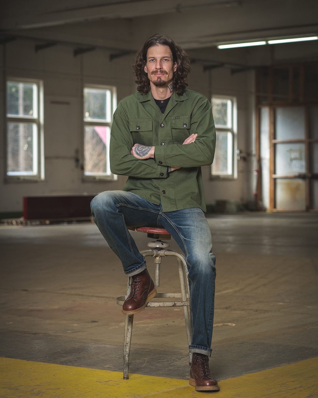 1962 OG-107 Shirt Olive