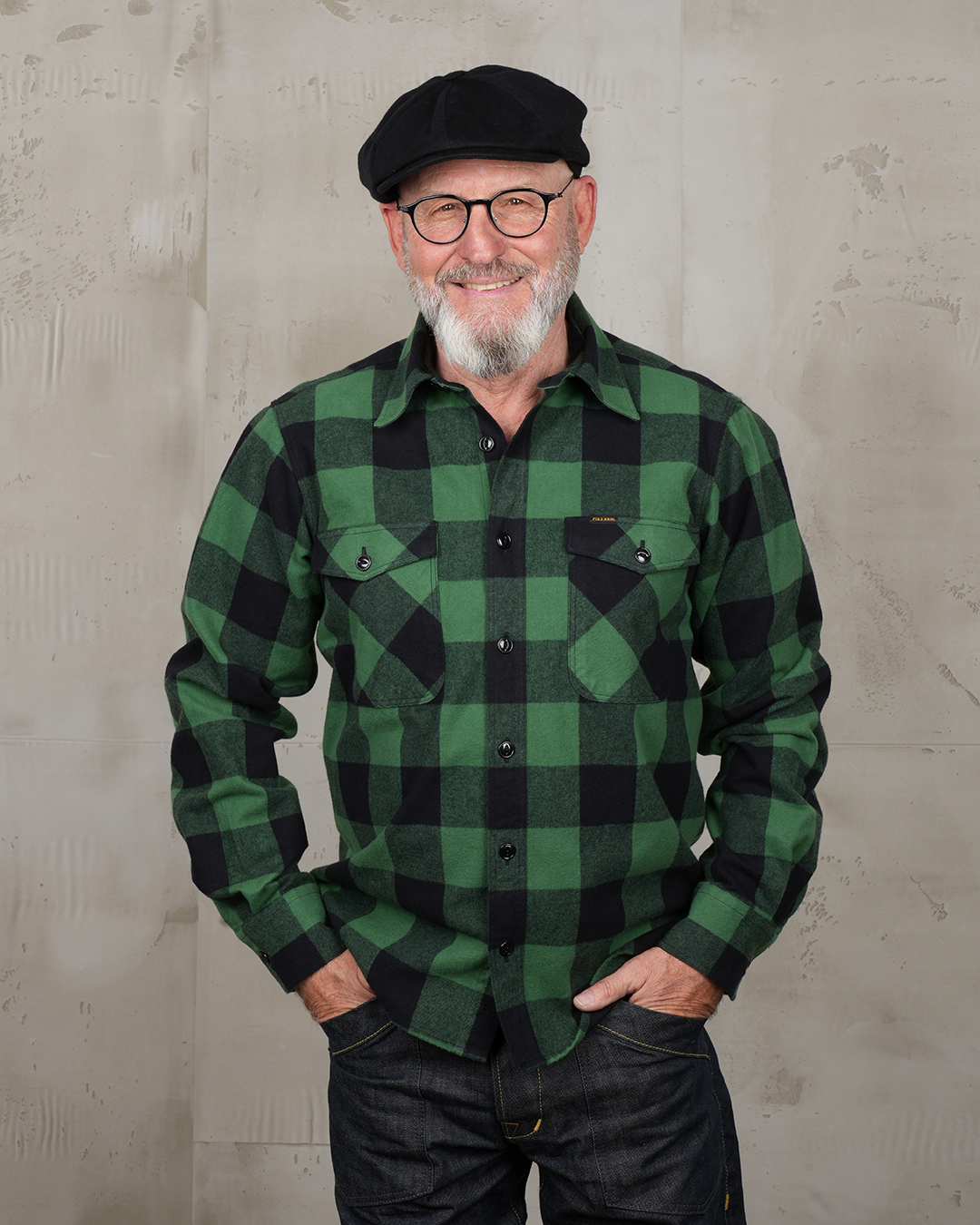 1943 CPO Shirt Buffalo Green Flannel