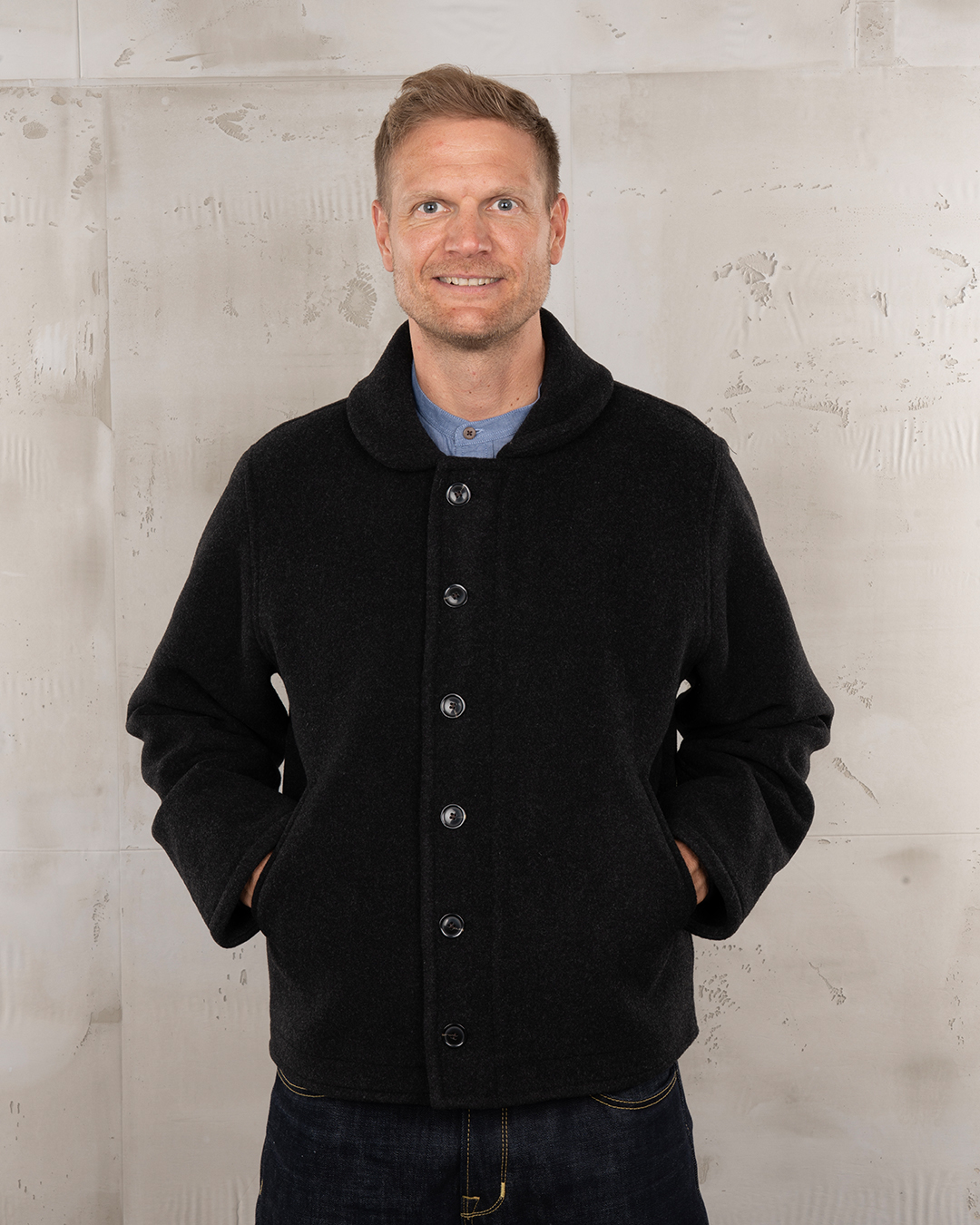 1944 N1 Deck Jacket Frontier Black