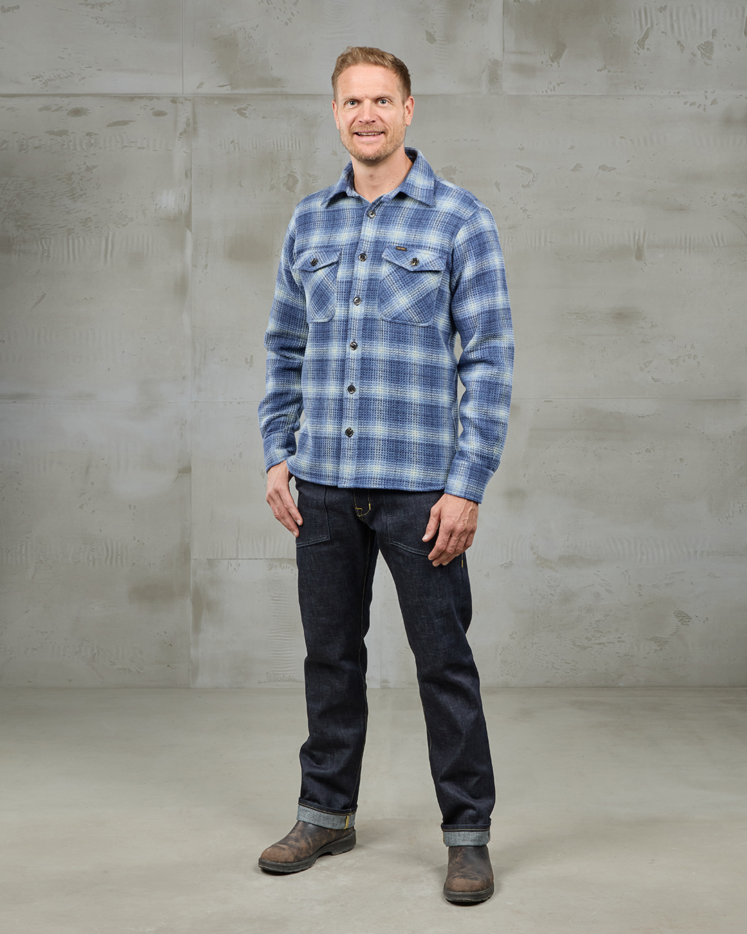 1943 CPO Shirt Logan Blue
