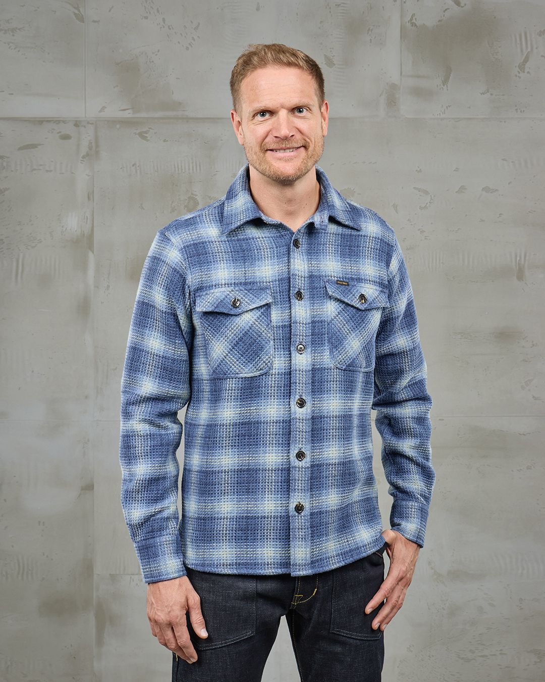 1943 CPO Shirt Logan Blue