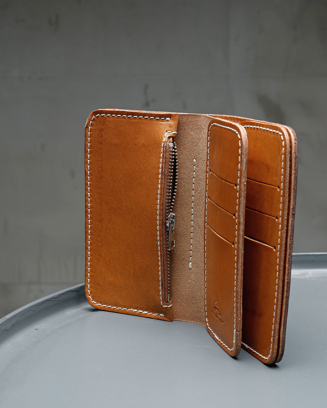 1965 Rider Wallet Seal Brown
