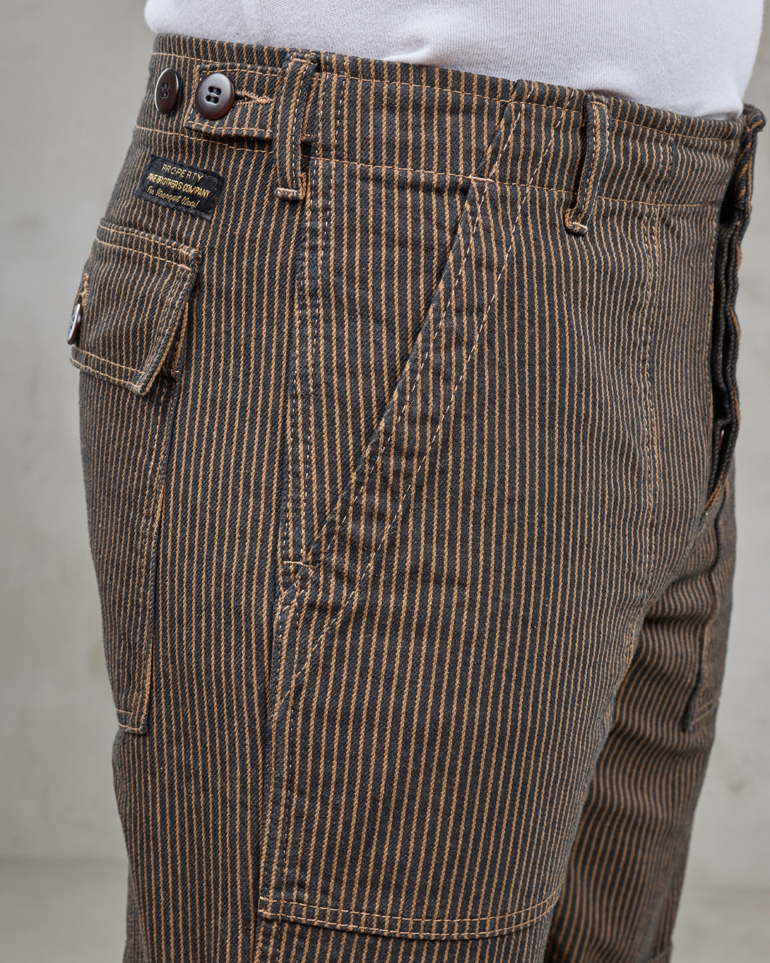 1962 OG-107 Short Hickory Stripe Brown