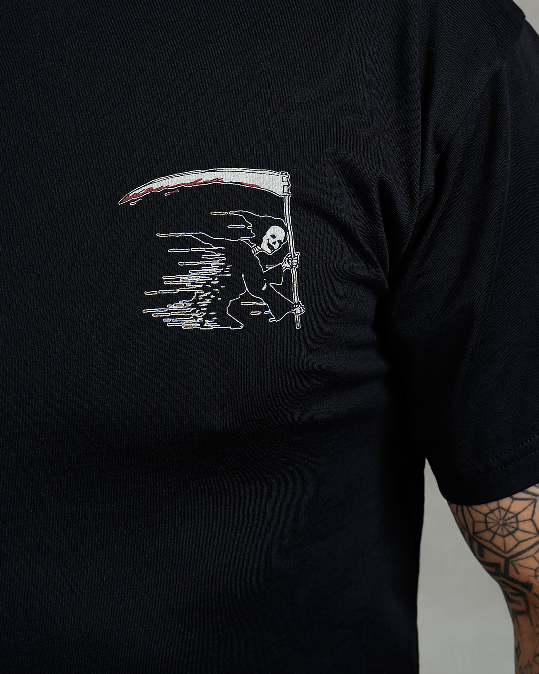 1969 Sports Tee Grim Reaper Black