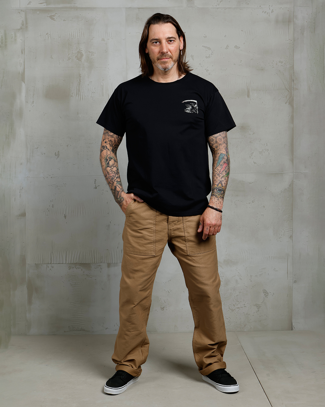 1969 Sports Tee Grim Reaper Black