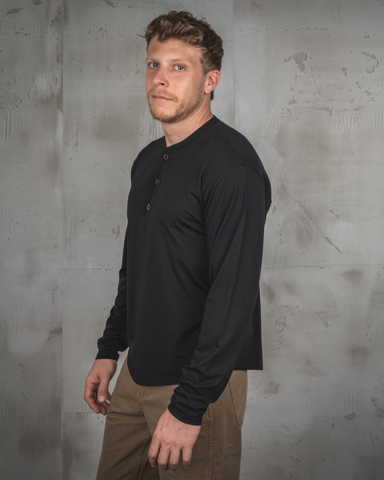 1963 Roadie Shirt long sleeve Texas Black