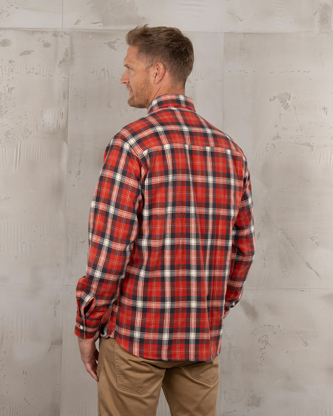 1937 Roamer Shirt red flannel