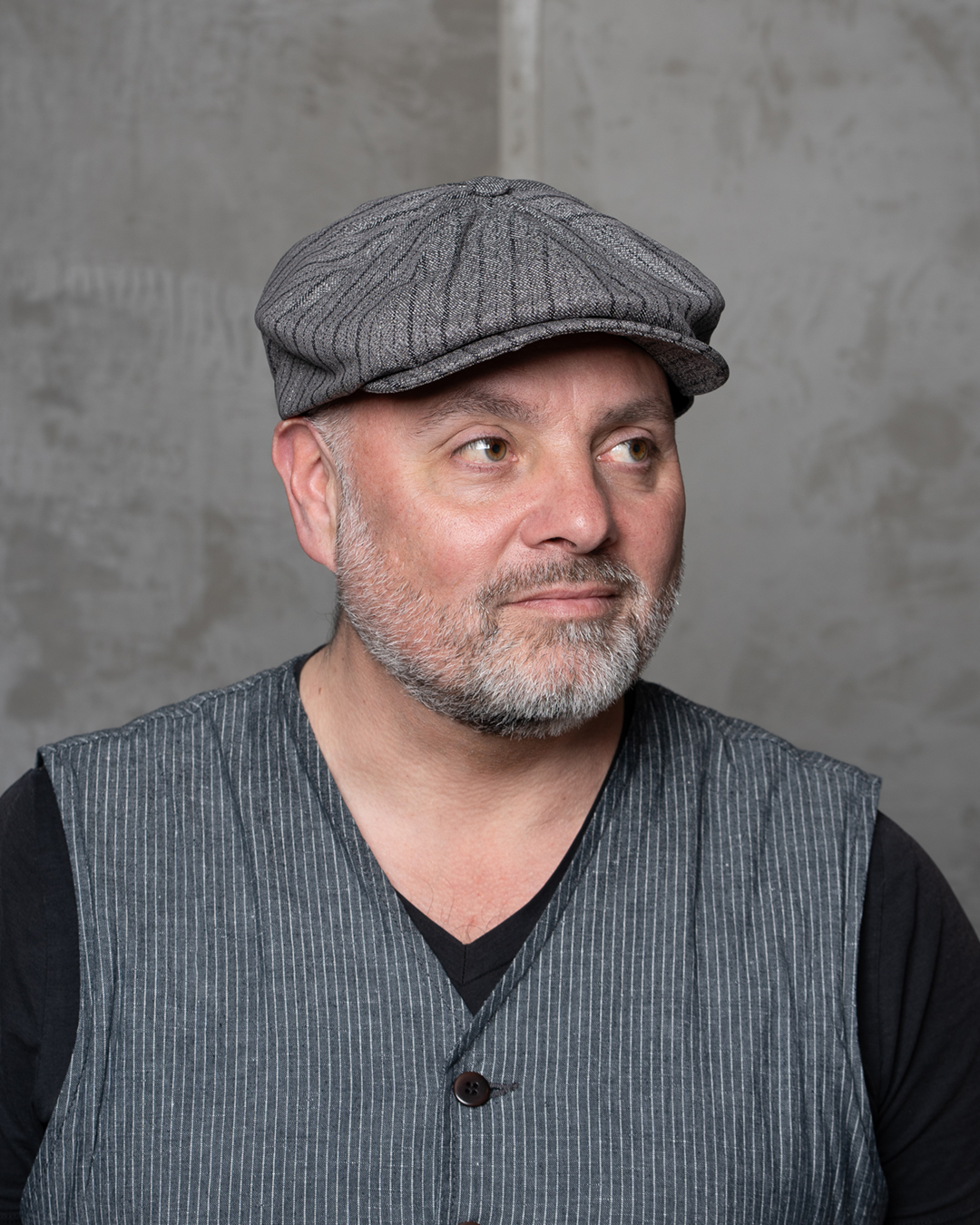 1928 Newsboy Cap Swedish Stripes O&E